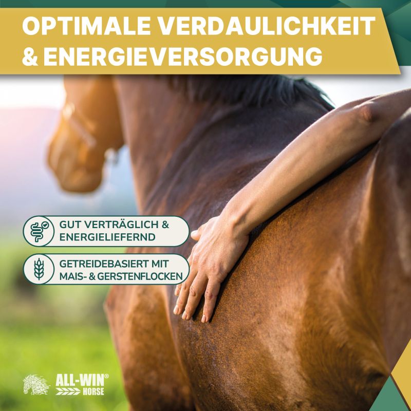 ALL-WIN Horse Meal Deal 15kg Müsli, haferfrei, ohne Zuckerzusatz