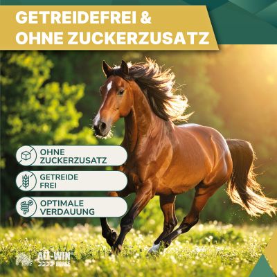 ALL-WIN Horse Banana Bowl Mash 15kg Mash, getreidefrei, ohne Zuckerzusatz