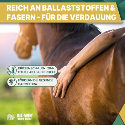 ALL-WIN Horse Banana Bowl Mash 15kg Mash, getreidefrei, ohne Zuckerzusatz