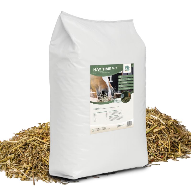 ALL-WIN Horse Hay Time 24/7 12kg Heumix, getreidefrei, ohne Zuckerzusatz